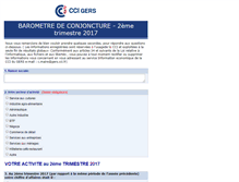 Tablet Screenshot of enquetes2.gers.cci.fr